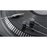 FiiO FF3S Drum-Style Dual Cavity Single Dynamic Driver Earbud Headphones (Black)