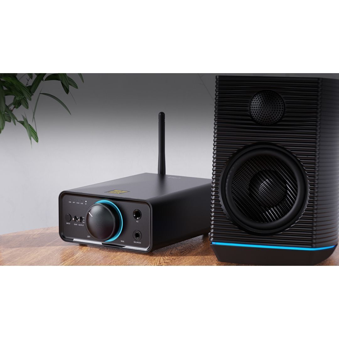 FiiO K7 True Balanced Desktop USB DAC with THX AAA 788 Plus Headphone Amplifier (Black)