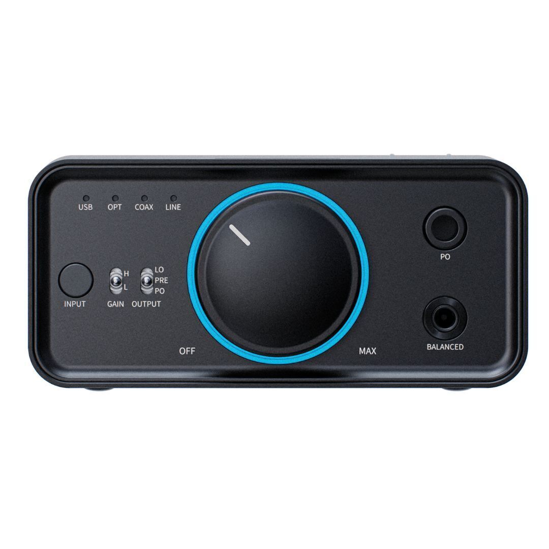 FiiO K7 True Balanced Desktop USB DAC with THX AAA 788 Plus Headphone Amplifier (Black)