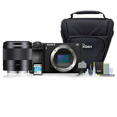 Sony Alpha 6700 APS-C Lens Hybrid Camera, Lens (Black), Case and Accessory, Card Bundle