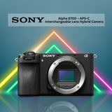 Sony Alpha 6700 APS-C Lens Hybrid Camera, Lens (Black), Case and Accessory, Card Bundle
