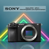 Sony Alpha 6700 APS-C Interchangeable Lens Hybrid Camera (Body Only) Shotgun Microphone Bundle