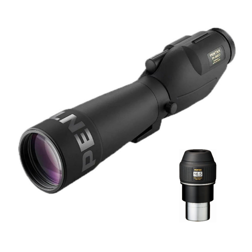 Pentax PF-80ED 80mm Spotting Scope (Straight Viewing) with SMC XW 16.5mm Eyepiece (2')