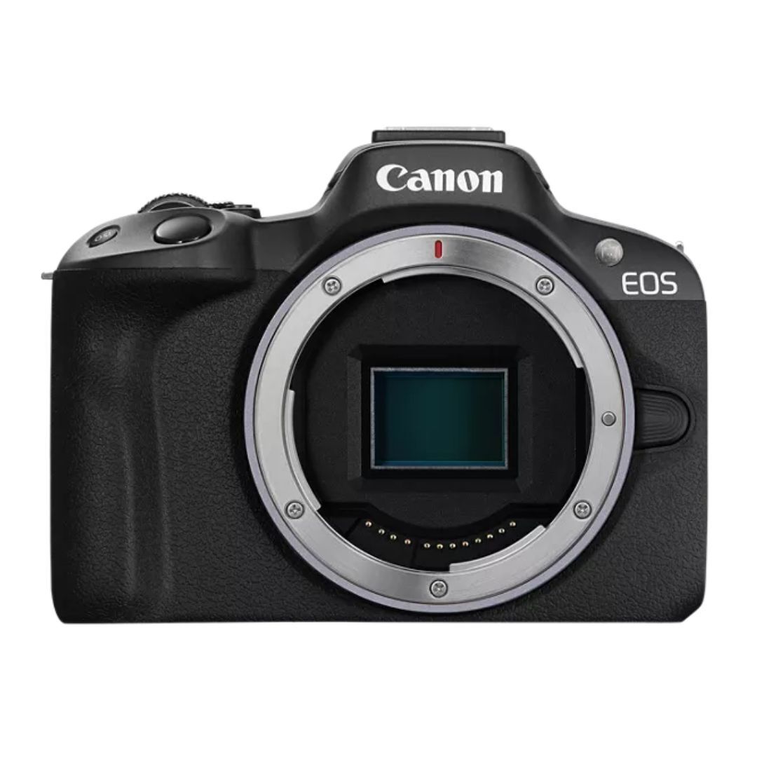 Canon EOS R50 Video Creator Kit with RF-S10-18mm Lens and Tripod Grip for Recording and Vlogging