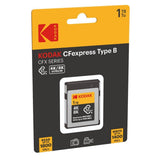 Kodak CFexpress Type B 1TB Memory Card with 1800MBps Read and 1400MBps Write (EKMCFX1TK)