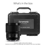 Panasonic LUMIX S 35mm F1.8 Large Diameter Prime Lens (L-Mount) with Black Hard Carry Case Bundle