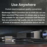 Blackmagic Design Micro Converter BiDirect SDI and HDMI 3G Micro Converter Bundle