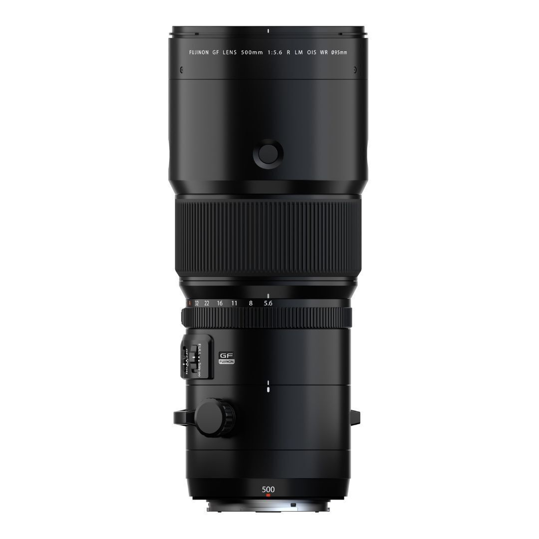 Fujifilm Fujinon GF500mmF5.6 R LM OIS WR Lens with Fast and Accurate Linear Autofocus Motor (Black)