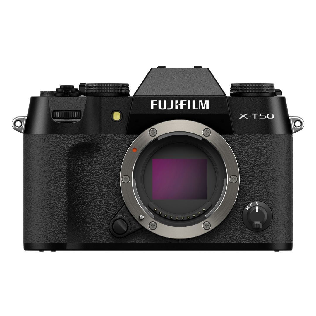 Fujifilm X-T50 Digital Camera with High-Resolution 40.2-Megapixel X-Trans CMOS 5 HR Sensor (Black)