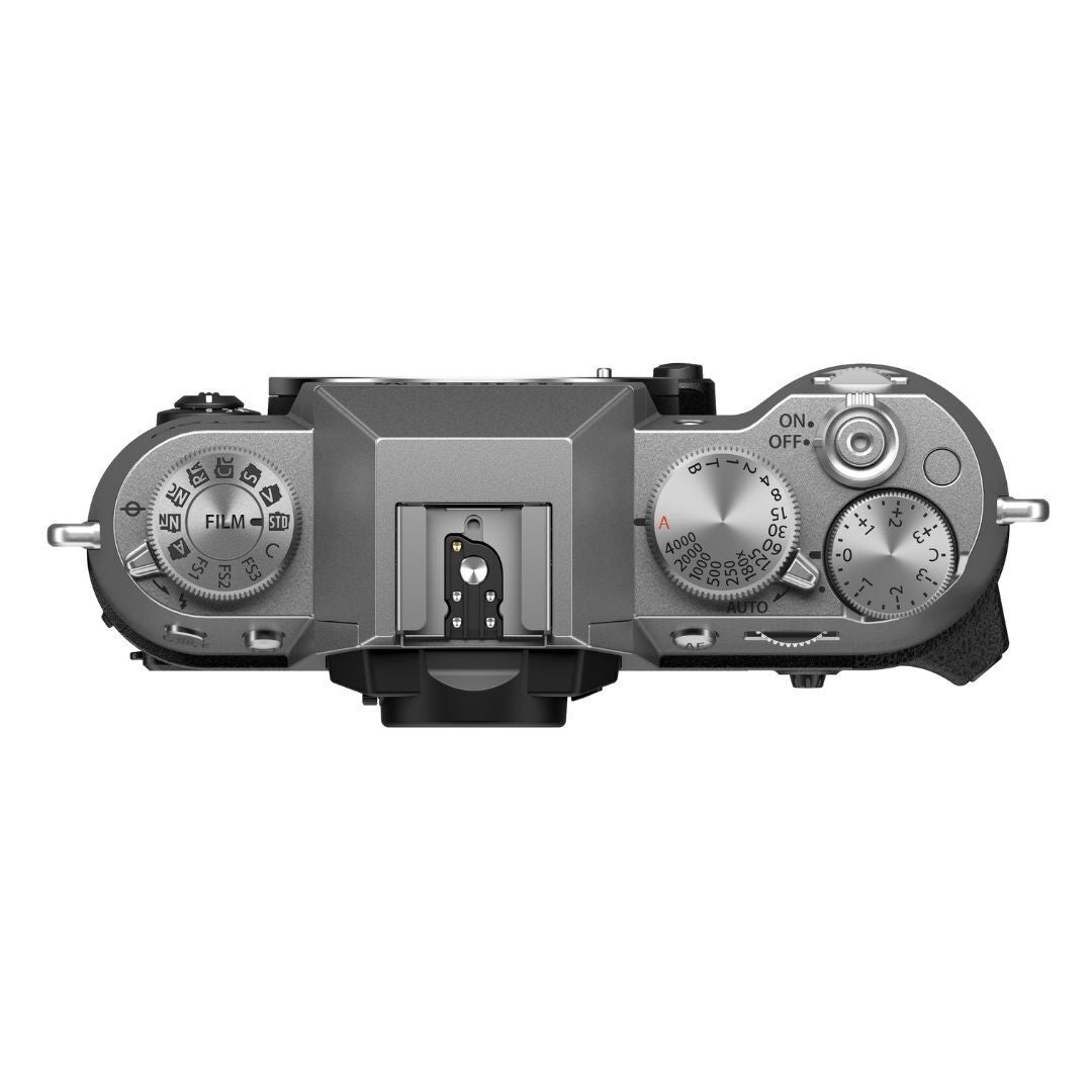 Fujifilm X-T50 Digital Camera with High-Resolution 40.2-Megapixel X-Trans CMOS 5 HR Sensor (Silver)