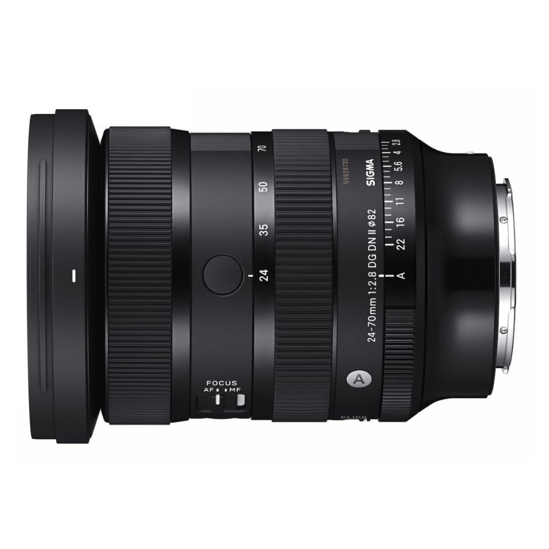 Sigma 24-70mm F2.8 DG DN II Art Lens with High Sharpness and Water-Resistant Design (L-Mount)