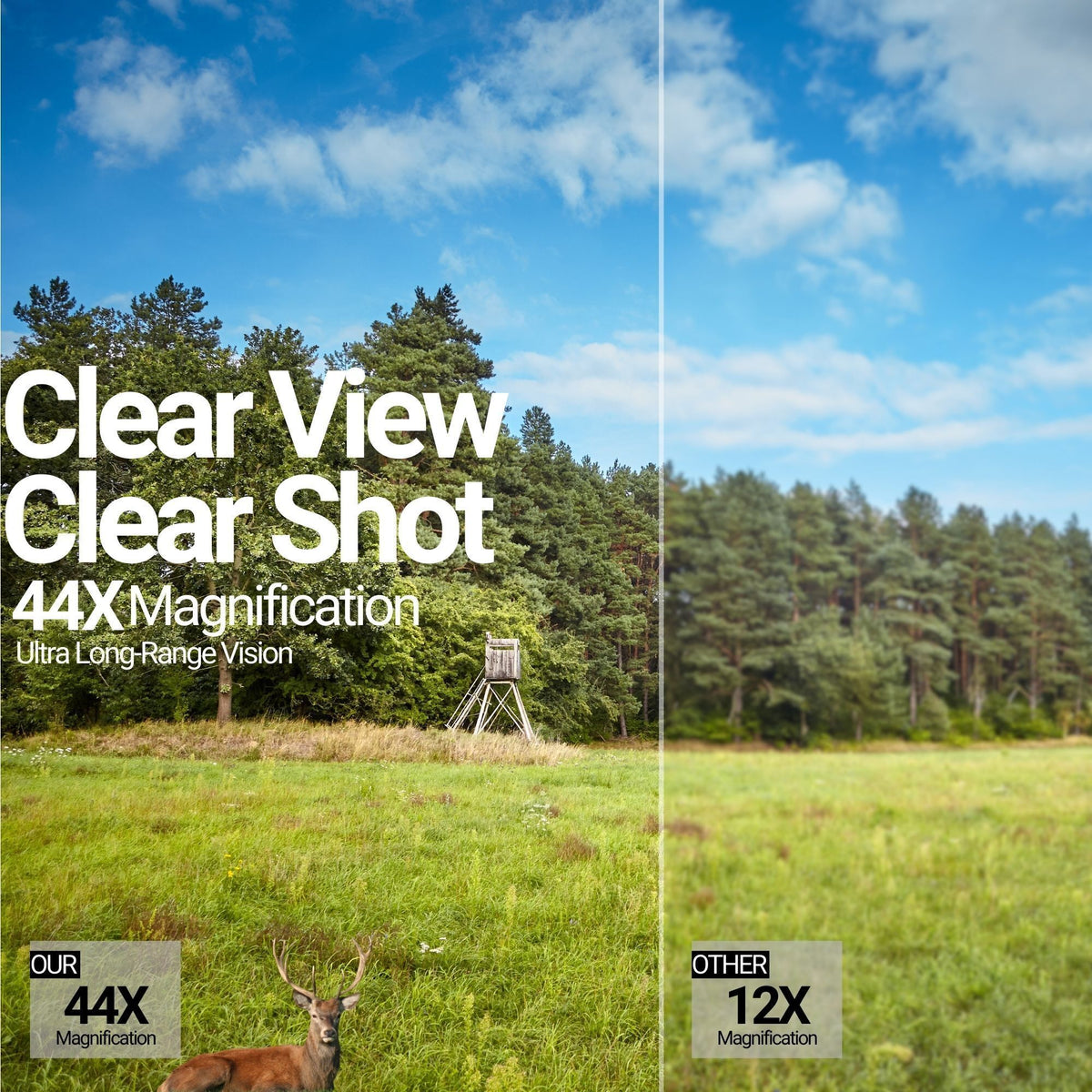 Vortex Viper HD 3-15x44 Dead-Hold Riflescope (VMR-3 MRAD Reticle) with 30mm Main Tube Bundle