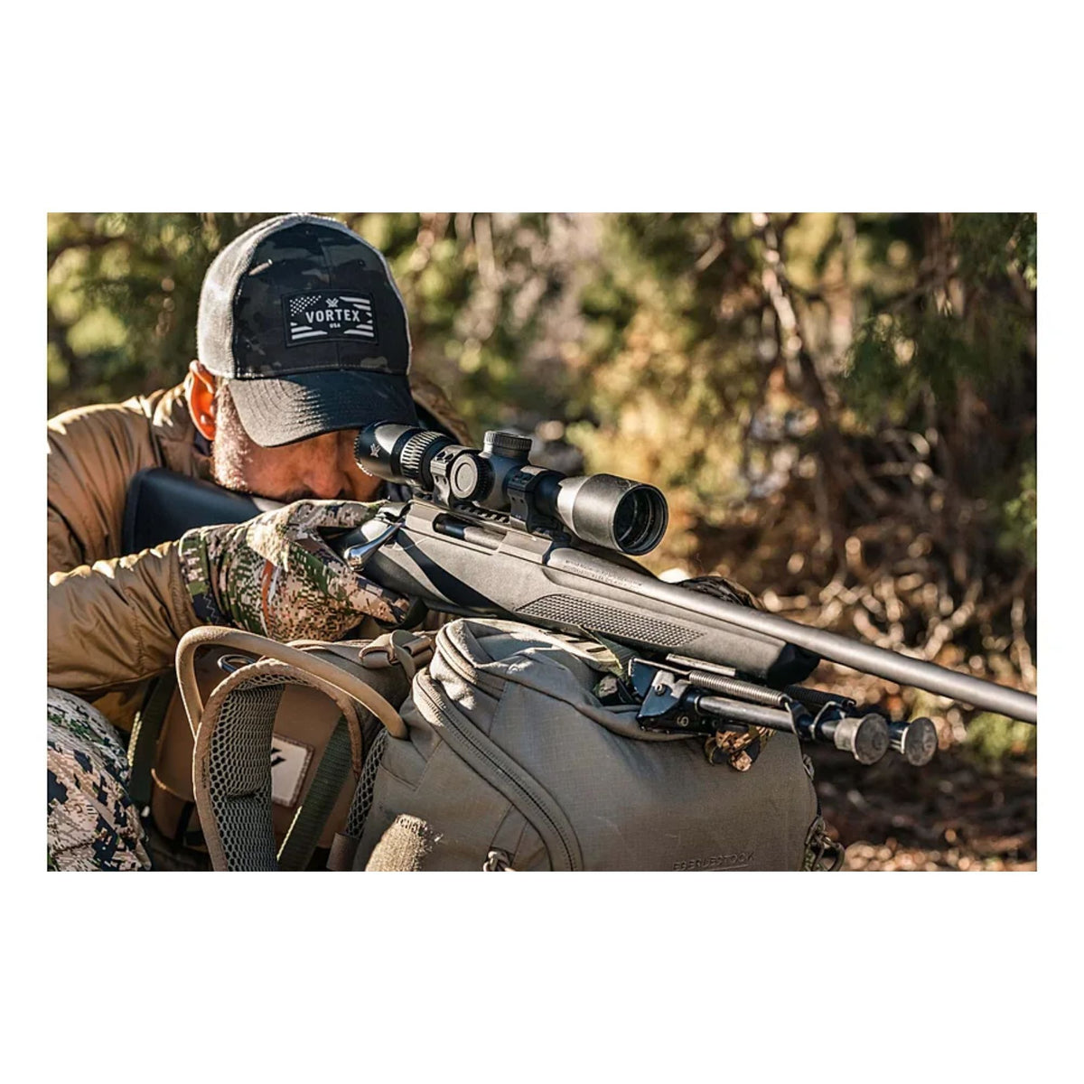 Vortex Viper HD 3-15x44 Dead-Hold Riflescope (VMR-3 MRAD Reticle) with 30mm Main Tube Bundle