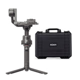 DJI RS 4 with Weatherproof Hard Case with Customizable Foam (18 x 14 x 7 Inch) Bundle