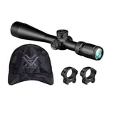 Vortex Viper HD 5-25x50 Dead-Hold Riflescope (VMR-3 MRAD Reticle) with Riflescope Rings Bundle