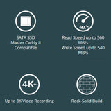 Angelbird AtomX 1TB SSDmini with Full HDMI Cable for On-Camera Monitors Bundle