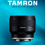 Tamron 24mm f/2.8 Di III OSD Wide-Angle Prime Lens for Sony E-Mount with Software Suite Bundle