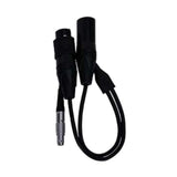 Aputure Sidus One 2-Way Splitter 13.8-Inch Cable with 3-Pin Push-Pull to 5-Pin XLR Male DMX Adapter