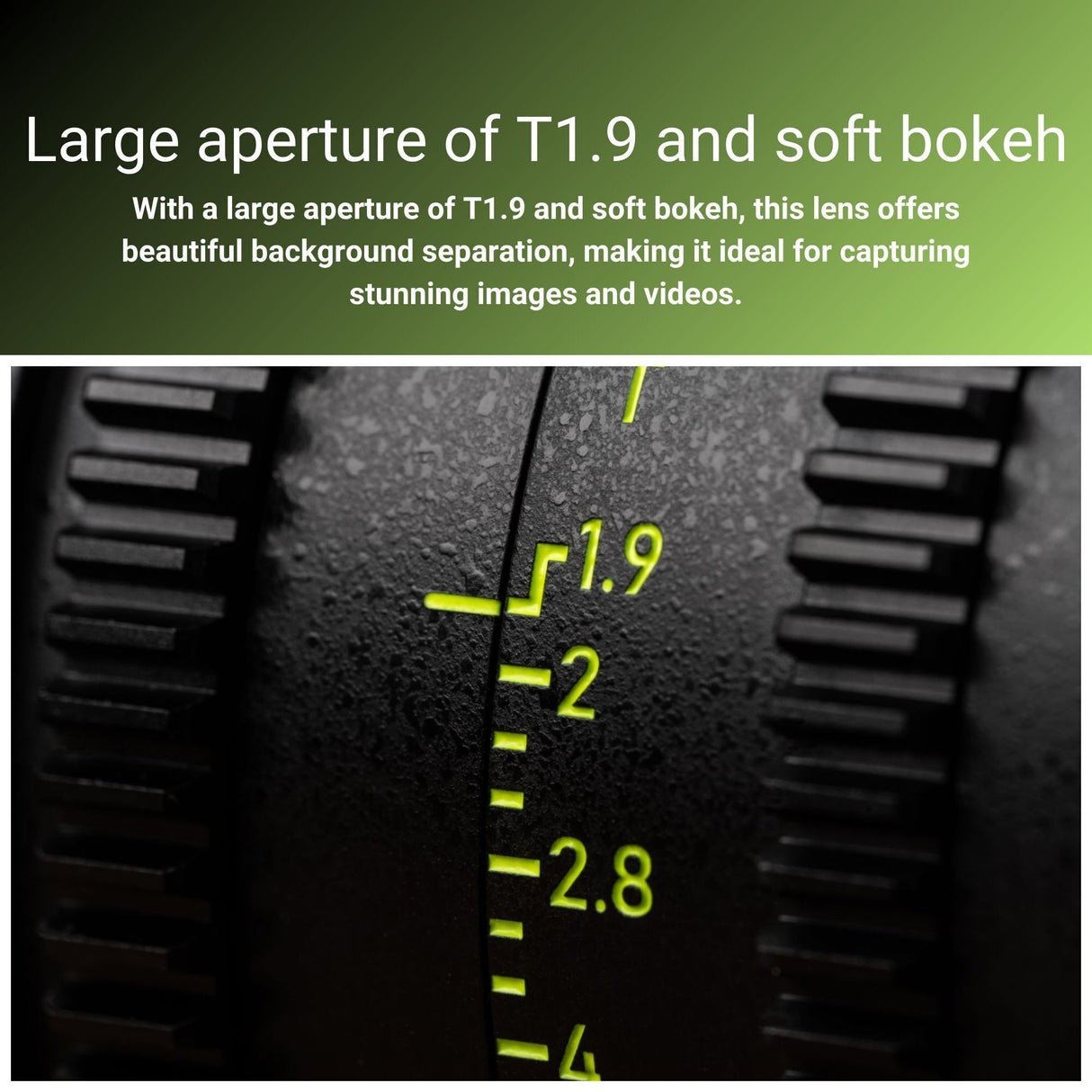 NiSi ATHENA PRIME 50mm T1.9 Full-Frame Lens (PL Mount) with Software Suite and Memory Card Bundle