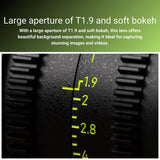 NiSi ATHENA PRIME 50mm T1.9 Full-Frame Lens (PL Mount) with Software Suite and Memory Card Bundle