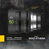 NiSi ATHENA PRIME 50mm T1.9 Full-Frame Lens (PL Mount) with Software Suite and Memory Card Bundle