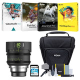 NiSi ATHENA PRIME 50mm T1.9 Full-Frame Lens (PL Mount) with Software Suite and Memory Card Bundle