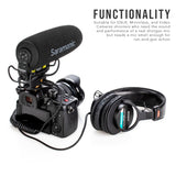 Saramonic VMIC5 Pro Camera-Mount Shotgun Microphone with Hard Case Bundle