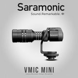 Saramonic Vmic Mini Ultra-Compact Camera-Mountable Shotgun Microphone with Hard Case Bundle