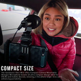 Saramonic Vmic Mini Ultra-Compact Camera-Mountable Shotgun Microphone with Hard Case Bundle
