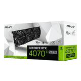 PNY NVIDIA GeForce RTX 4070 Ti Super 16GB Verto Overclocked Triple Fan DLSS 3 with Full Ray Tracing