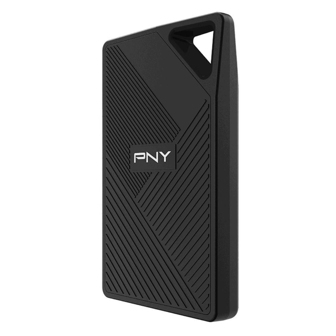 PNY RP60 1TB Rugged Type-C USB 3.2 Gen 2 x 2 Portable SSD with Clip Loop and 2000 MBPS Read Speed