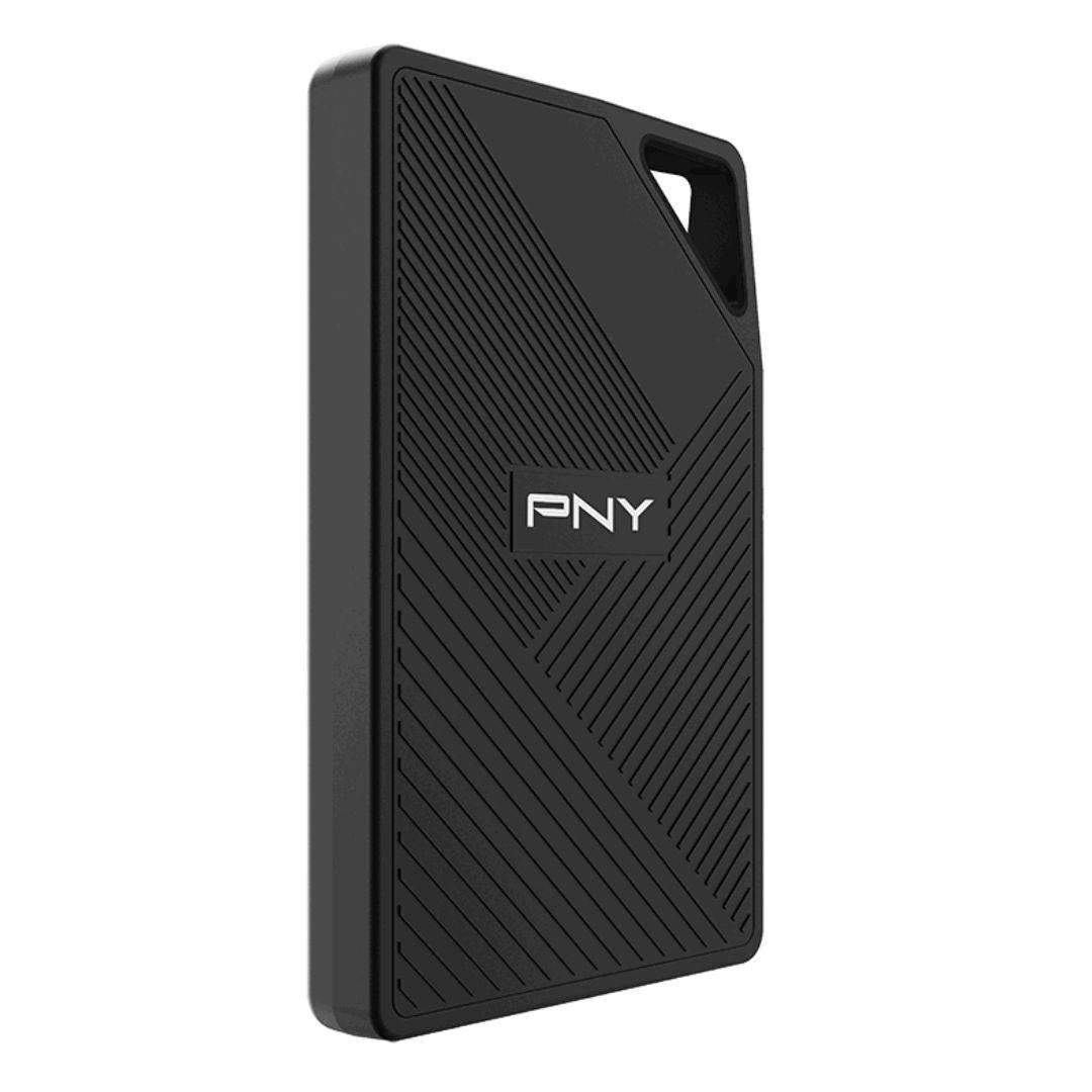 PNY RP60 2TB Rugged Type-C USB 3.2 Gen 2 x 2 Portable SSD with Clip Loop and 2000 MBPS Read Speed