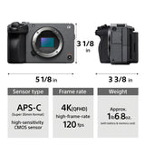 Sony Cinema Line FX30 Super 35 Camera Body with DJI RS 4, CFexpress 160GB Card and NP-FZ100 Battery