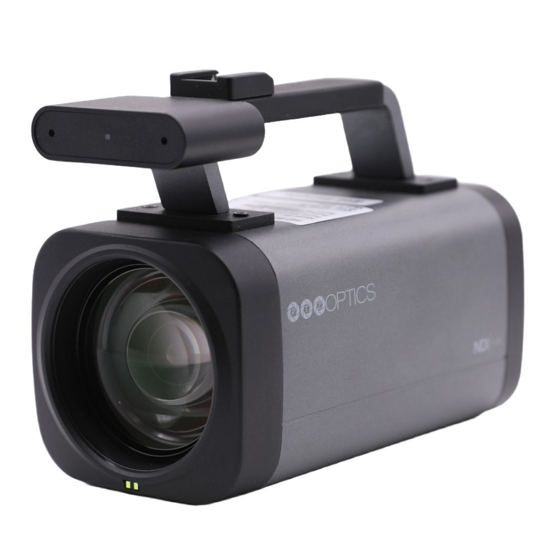 PTZOptics Studio Pro Camera with 12x Optical Zoom Lens, 72.5-Degree FoV, and 1080p Display