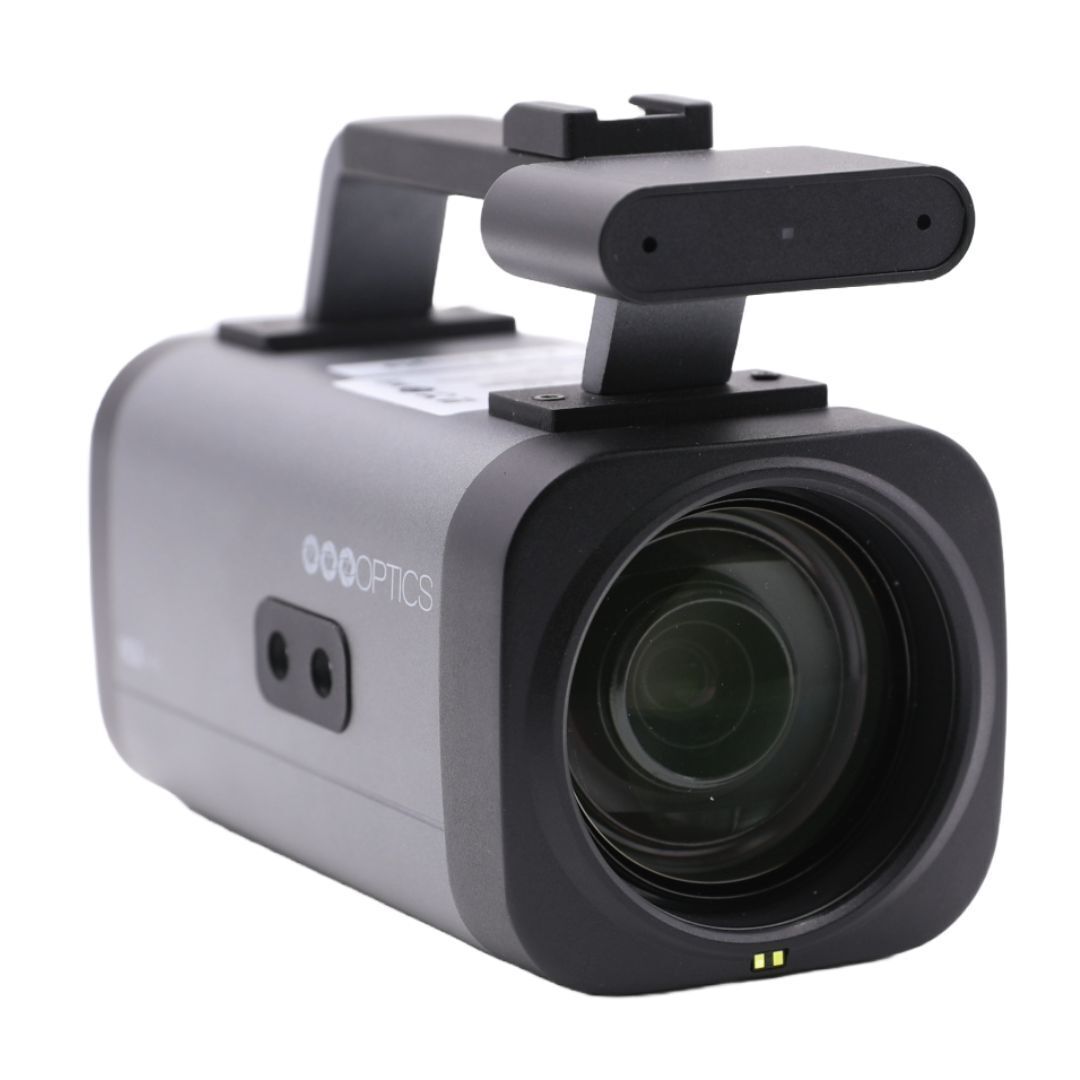 PTZOptics Studio Pro Camera with 12x Optical Zoom Lens, 72.5-Degree FoV, and 1080p Display