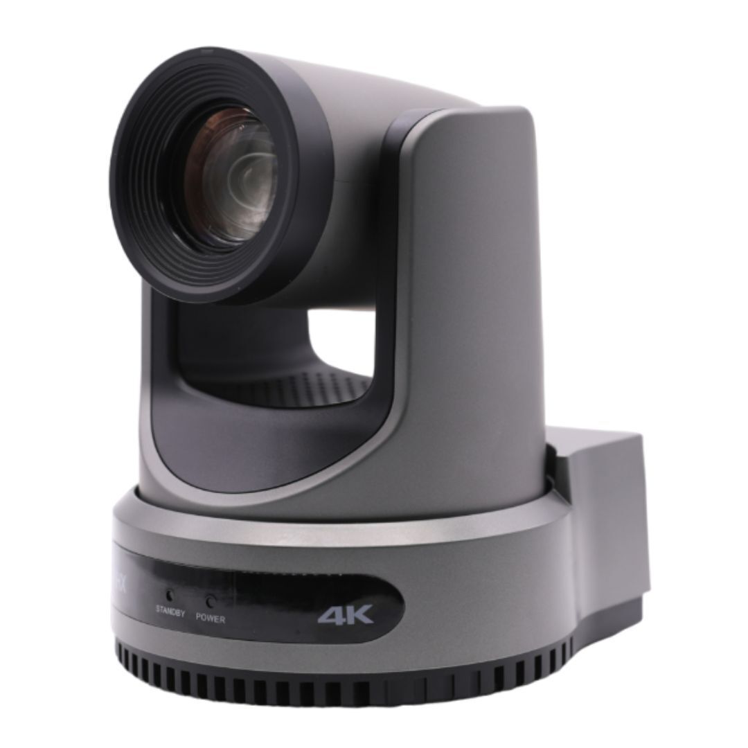 PTZOptics Move 4K 30x Auto-Tracking PTZ Camera with Tally Light and 3D Noise Reduction (Gray)