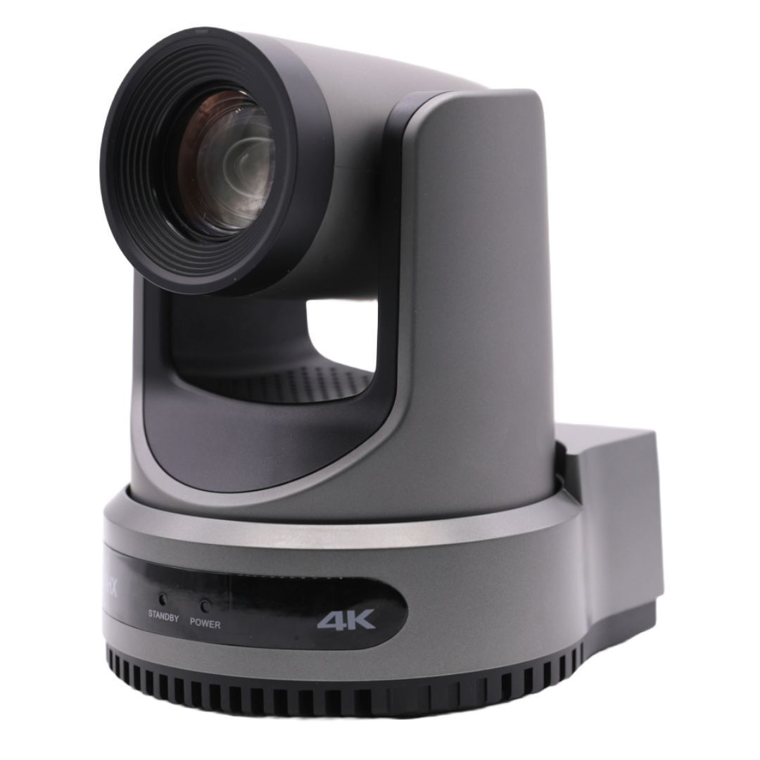 PTZOptics Move 4K 20x Auto-Tracking PTZ Camera with Tally Light and 3D Noise Reduction (Gray)