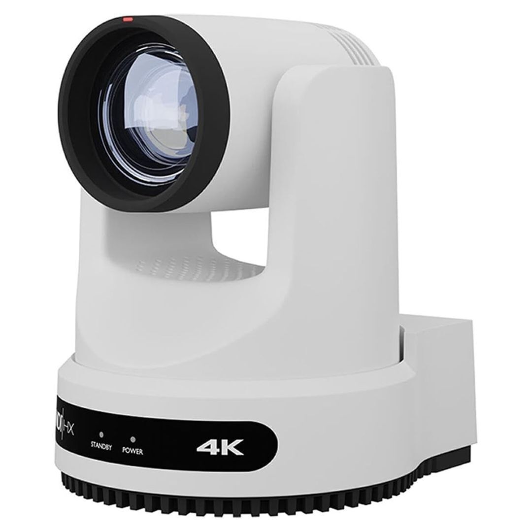 PTZOptics Move 4K 20x Auto-Tracking PTZ Camera with Tally Light and 3D Noise Reduction (White)
