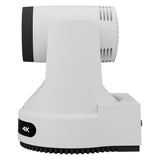 PTZOptics Move 4K 20x Auto-Tracking PTZ Camera with Tally Light and 3D Noise Reduction (White)