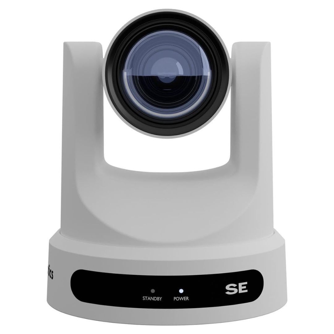 PTZOptics Move SE 20x 1080p Full HD Advanced PTZ Auto-Tracking Pan Tilt Zoom Camera (White)