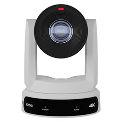 PTZOptics Move 4K 30x Auto-Tracking PTZ Camera with Tally Light and 3D Noise Reduction (White)