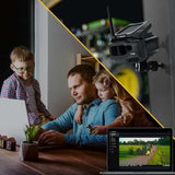 Vosker V150 Solar Powered LTE Mobile Security Verizon Camera with Motion-Activated Surveillance