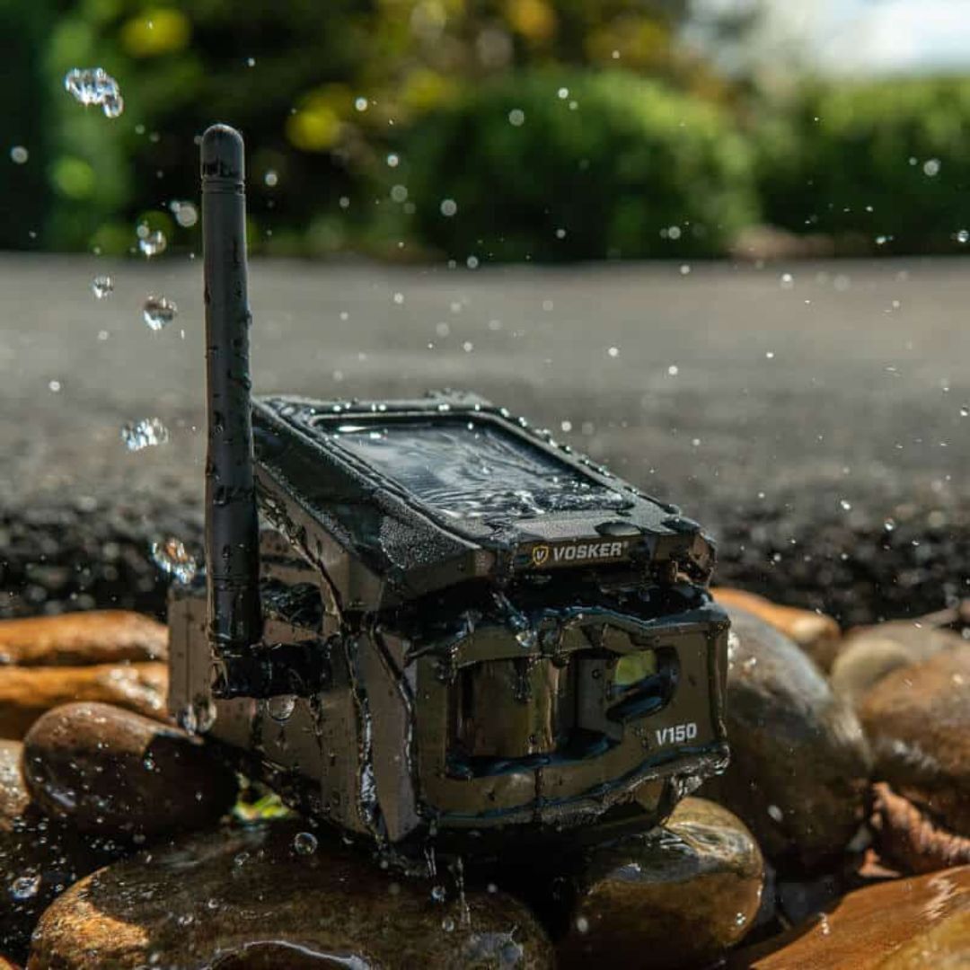Vosker V150 Solar Powered LTE Mobile Security Verizon Camera with Motion-Activated Surveillance