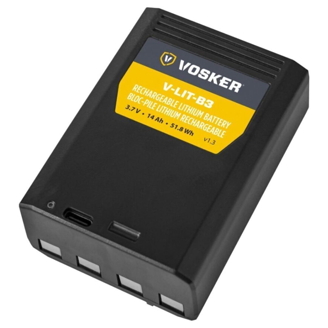 Vosker V-LIT-B3 Extra Rechargeable Lithium Battery Pack for V300 Mobile Security Surveillance Camera
