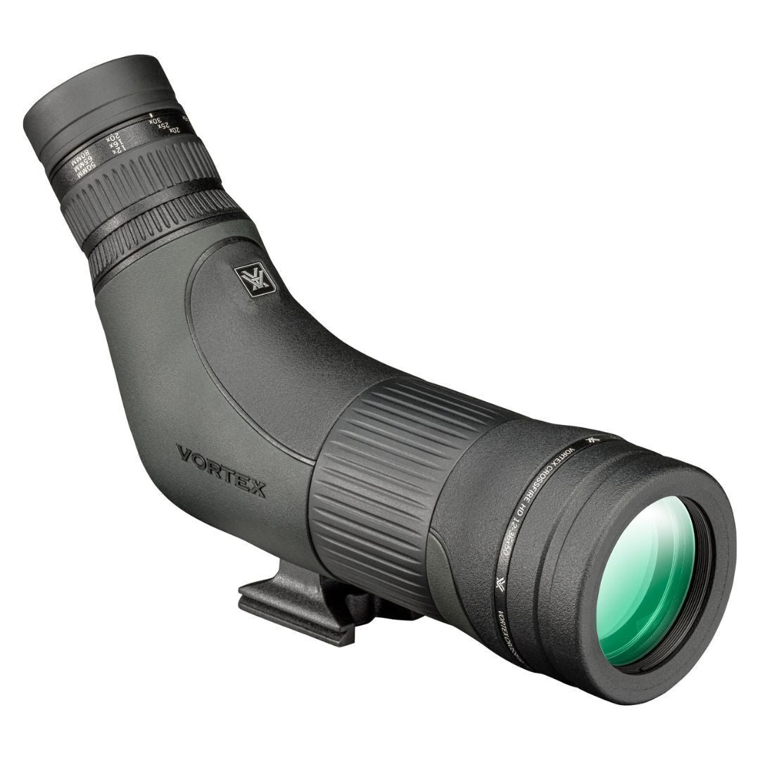 Vortex Crossfire HD Angled Spotting Scope with 12-36x Magnification, 50mm Objective Lens Diameter