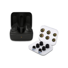 Sony WFG700NW INZONE Buds Noise Canceling Gaming Earbuds (Black) with Earbuds (3-Pairs Each) Bundle