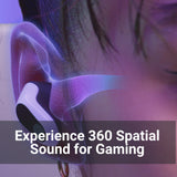 Sony WFG700NW INZONE Buds Noise Canceling Gaming Earbuds (White) with Earbuds (3-Pairs Each) Bundle