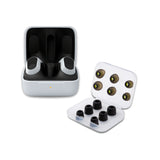 Sony WFG700NW INZONE Buds Noise Canceling Gaming Earbuds (White) with Earbuds (3-Pairs Each) Bundle