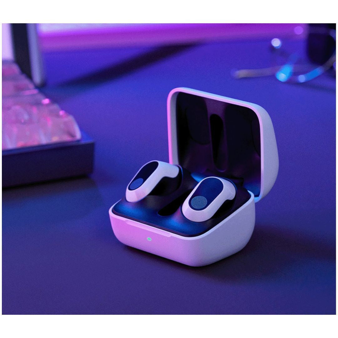 Sony WFG700NW INZONE Buds Noise Canceling Gaming Earbuds (White) with Earbuds (3-Pairs Each) Bundle