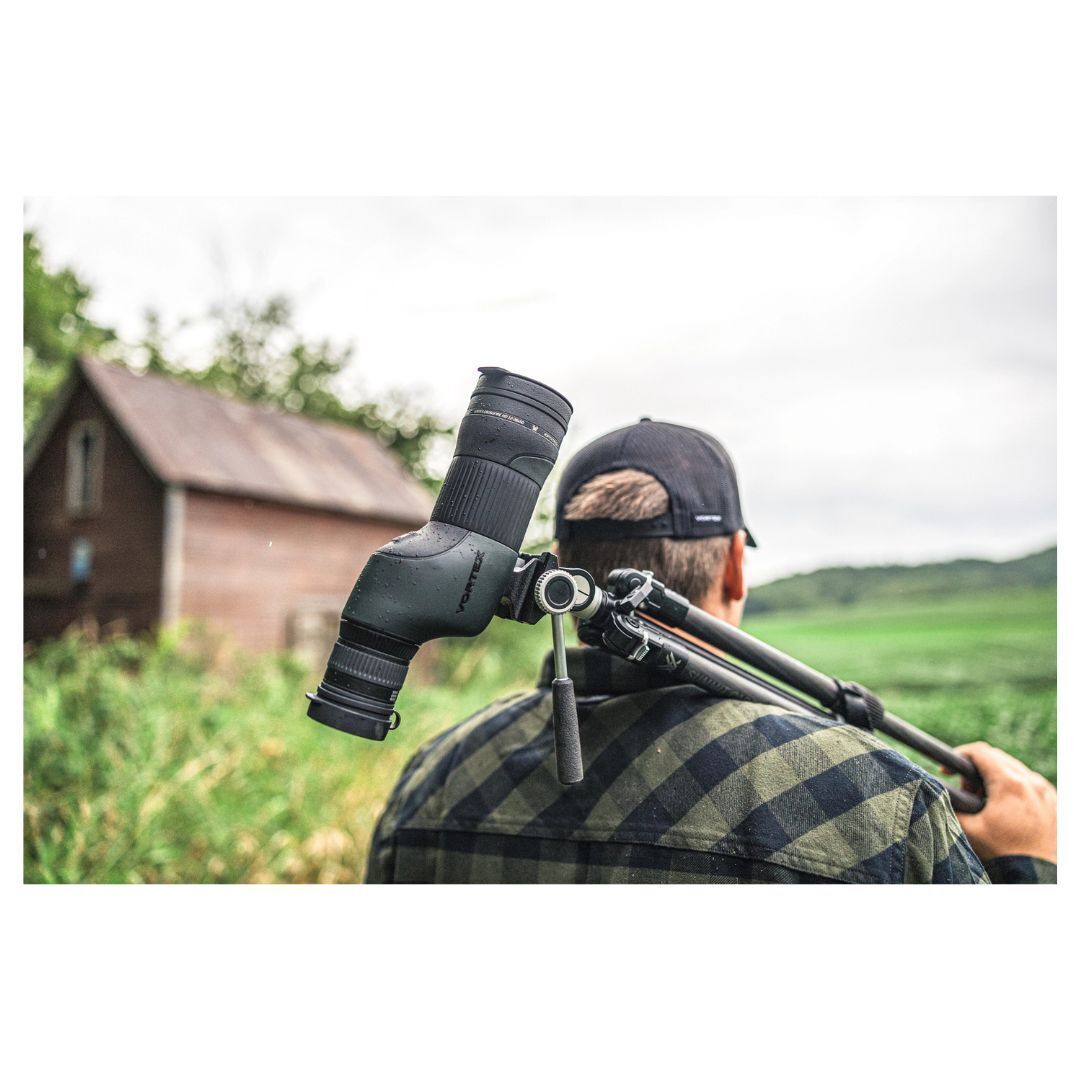 Vortex Crossfire HD Straight Spotting Scope with 12-36x Magnification, 50mm Objective Lens Diameter